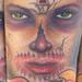 Dia de los Muertos sweet color sleeve Tattoo Design Thumbnail
